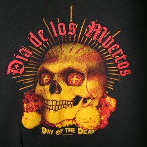 Women's T-Shirt M Dia de los Muertos - Sigh Co. Graphics